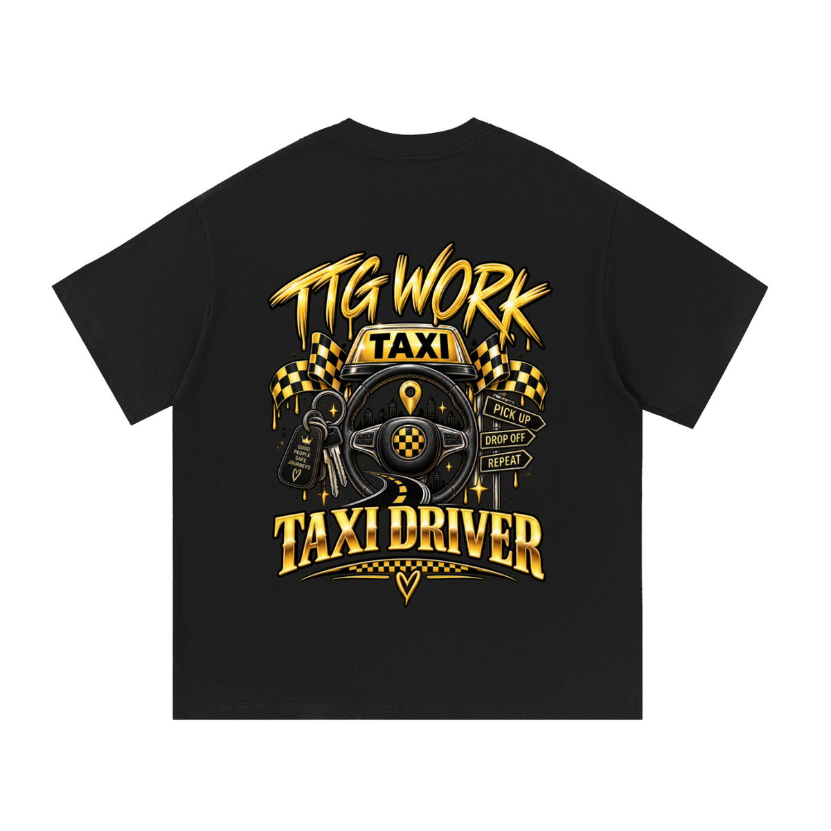 Driven Different — Taxi Driver Tee