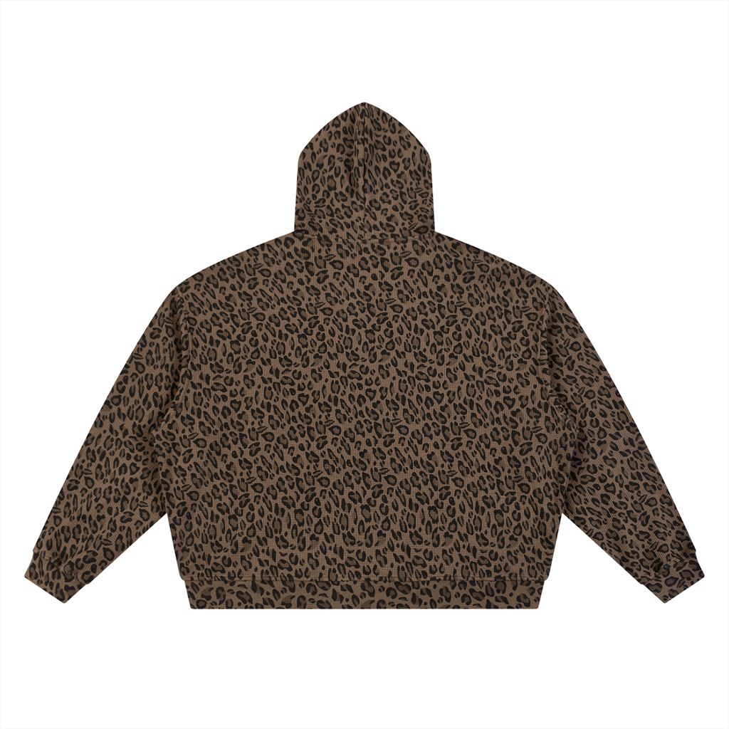 TTG Active Wild Edit Leopard Zip Hoodie