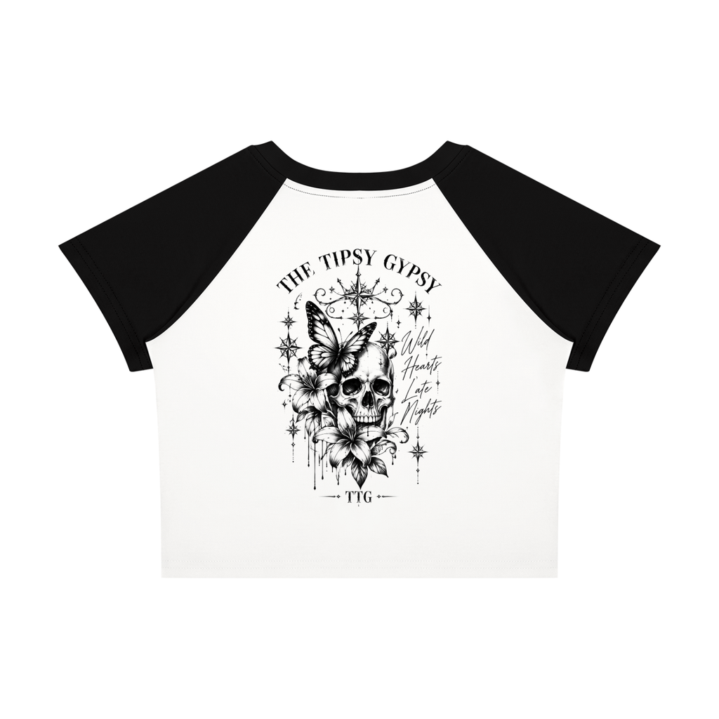 TTG Wild Hearts Baby Tee – Black