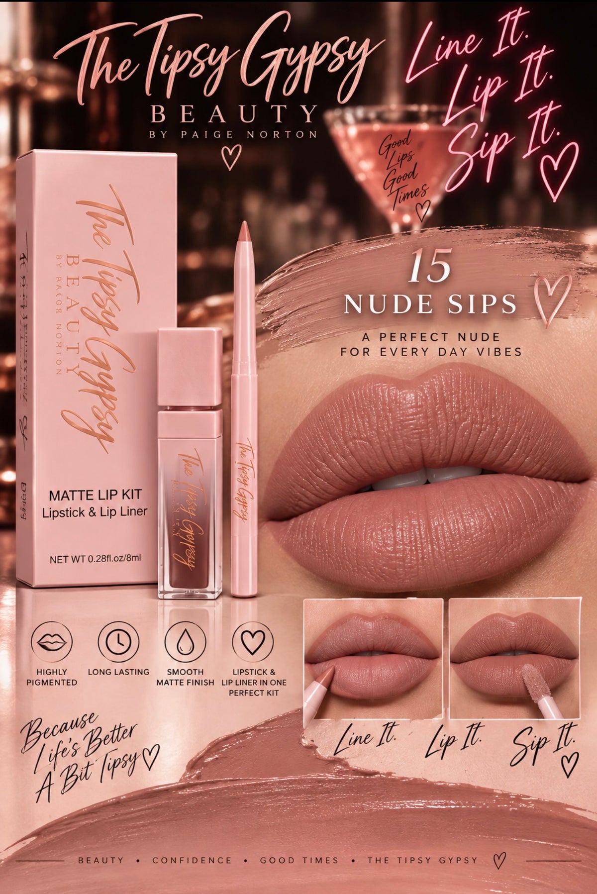 TTG Beauty Duo Lip Sets