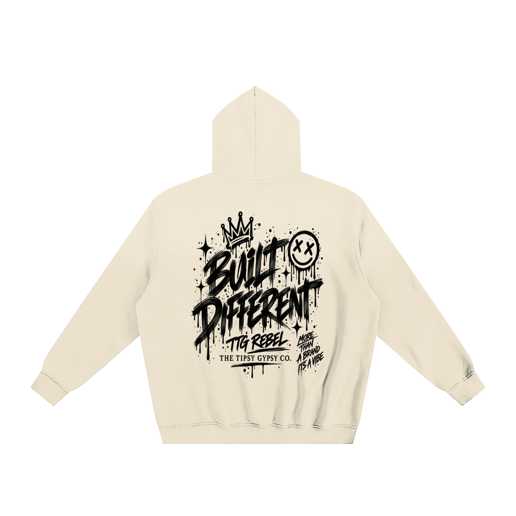 TTG Rebel – Built Different Pink Hoodie