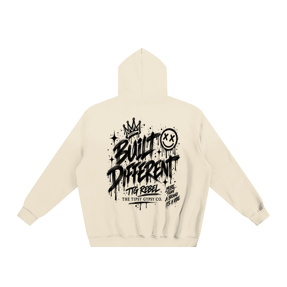 TTG Rebel – Built Different Pink Hoodie