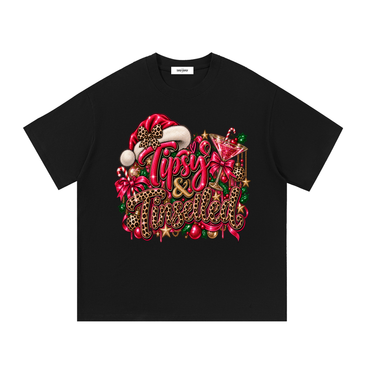 TTG Tipsy & Tinselled Cotton Tee