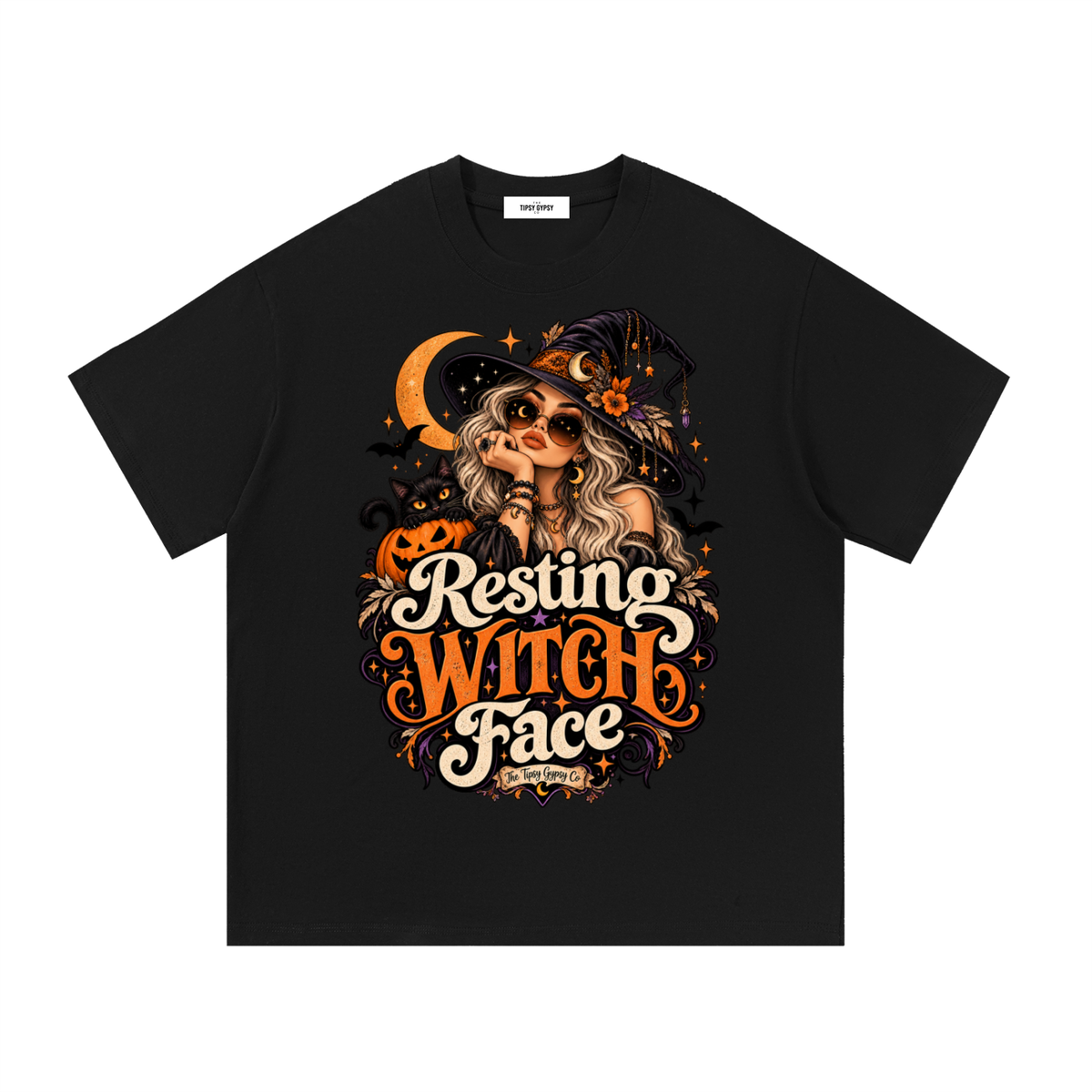 TTG Resting Witch Face  Cotton Tee