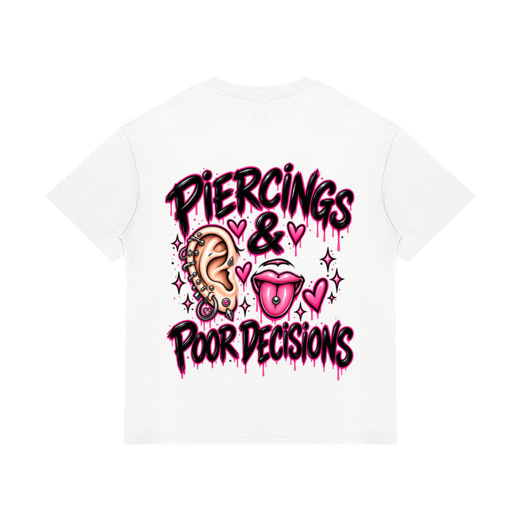 TTG  Piercings & Poor Decisions  Tee