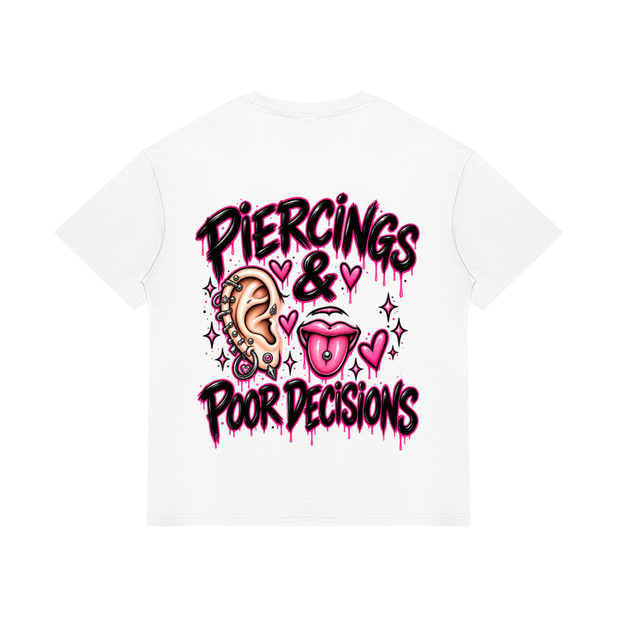 TTG  Piercings & Poor Decisions  Tee