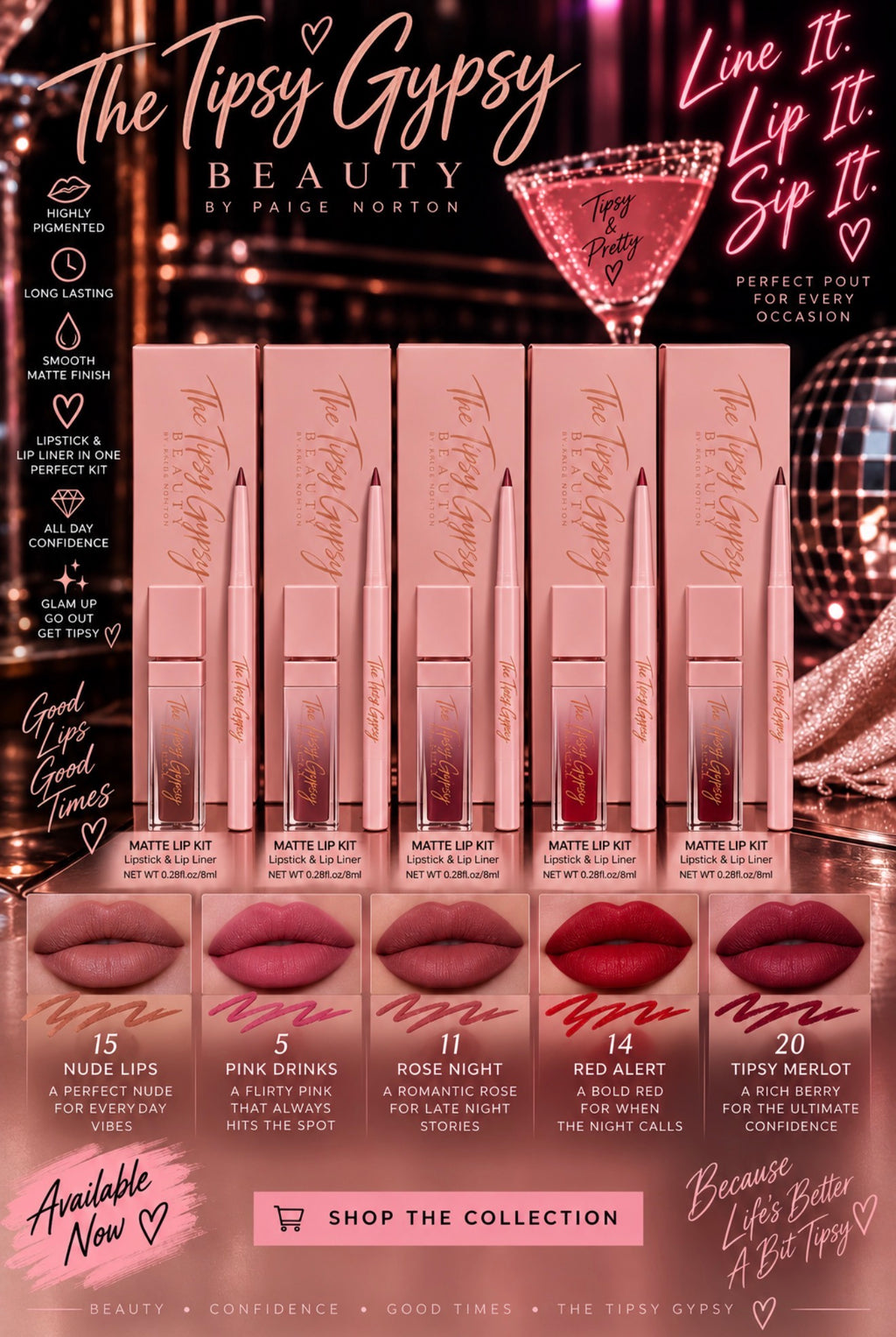 TTG Beauty Duo Lip Sets