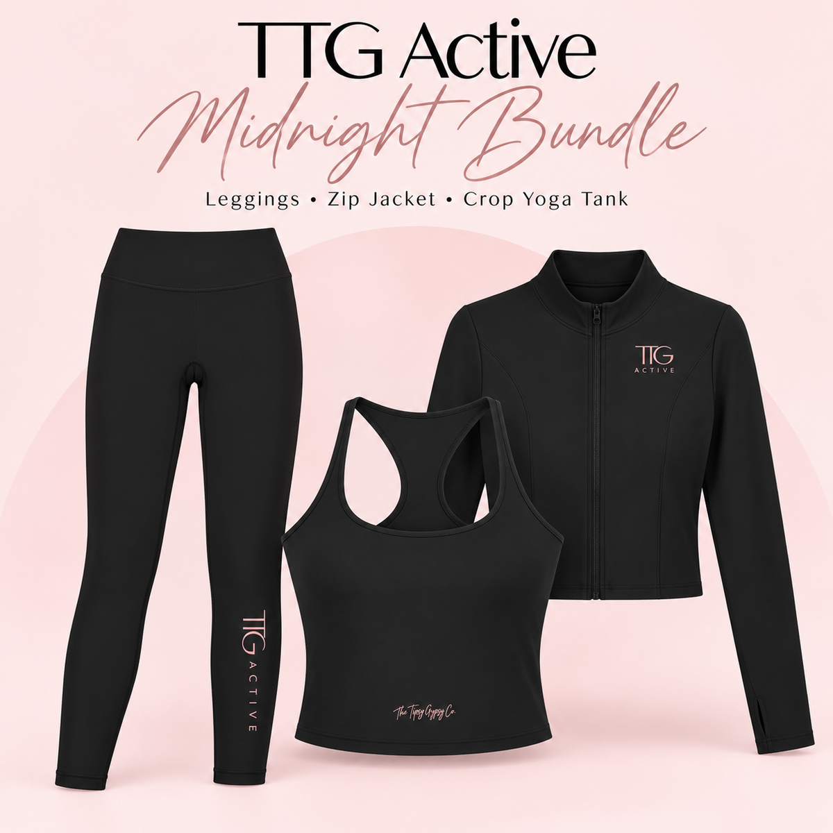 TTG Active Women's Midnight Set
