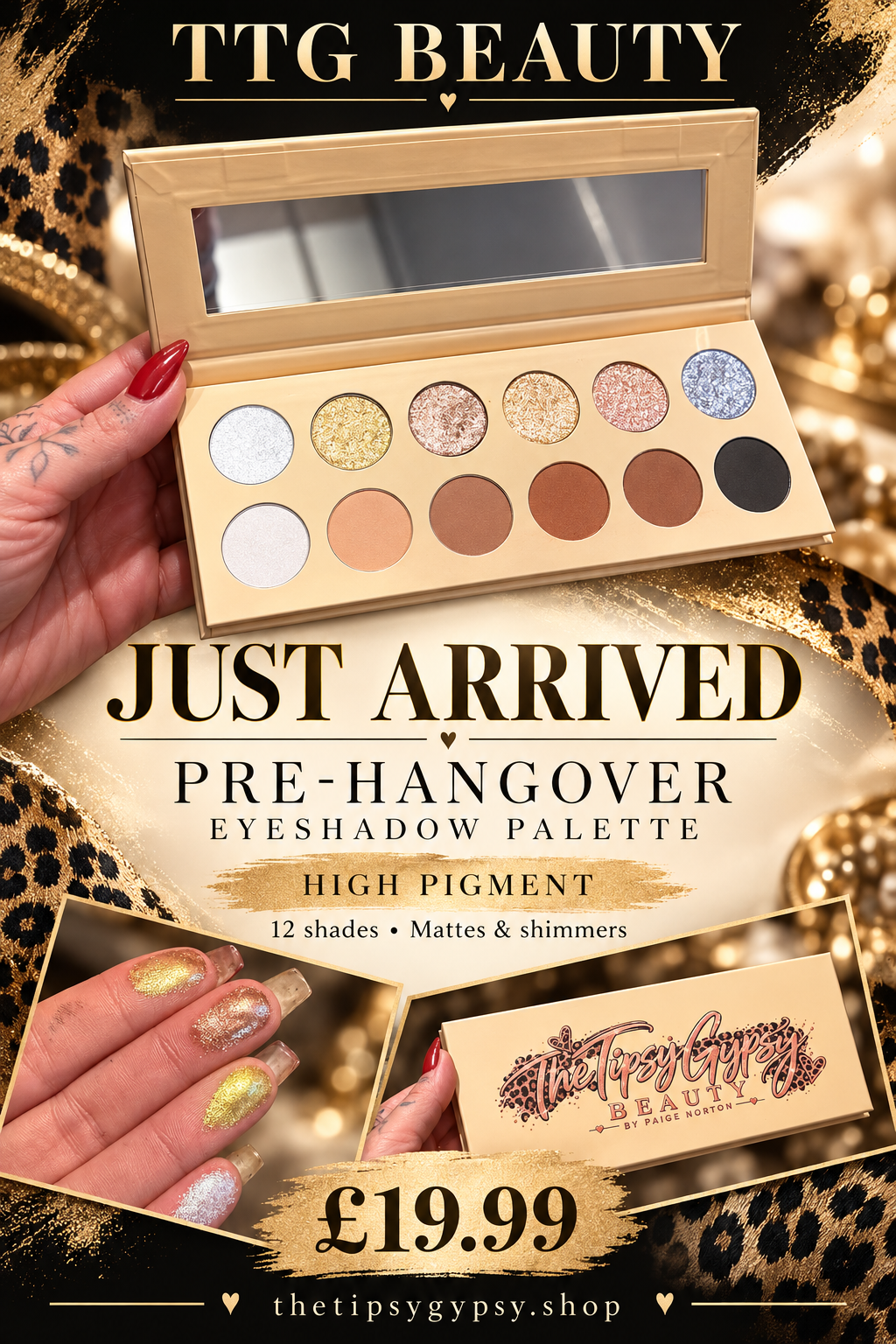 TTG Beauty Pre Hangover Pallet