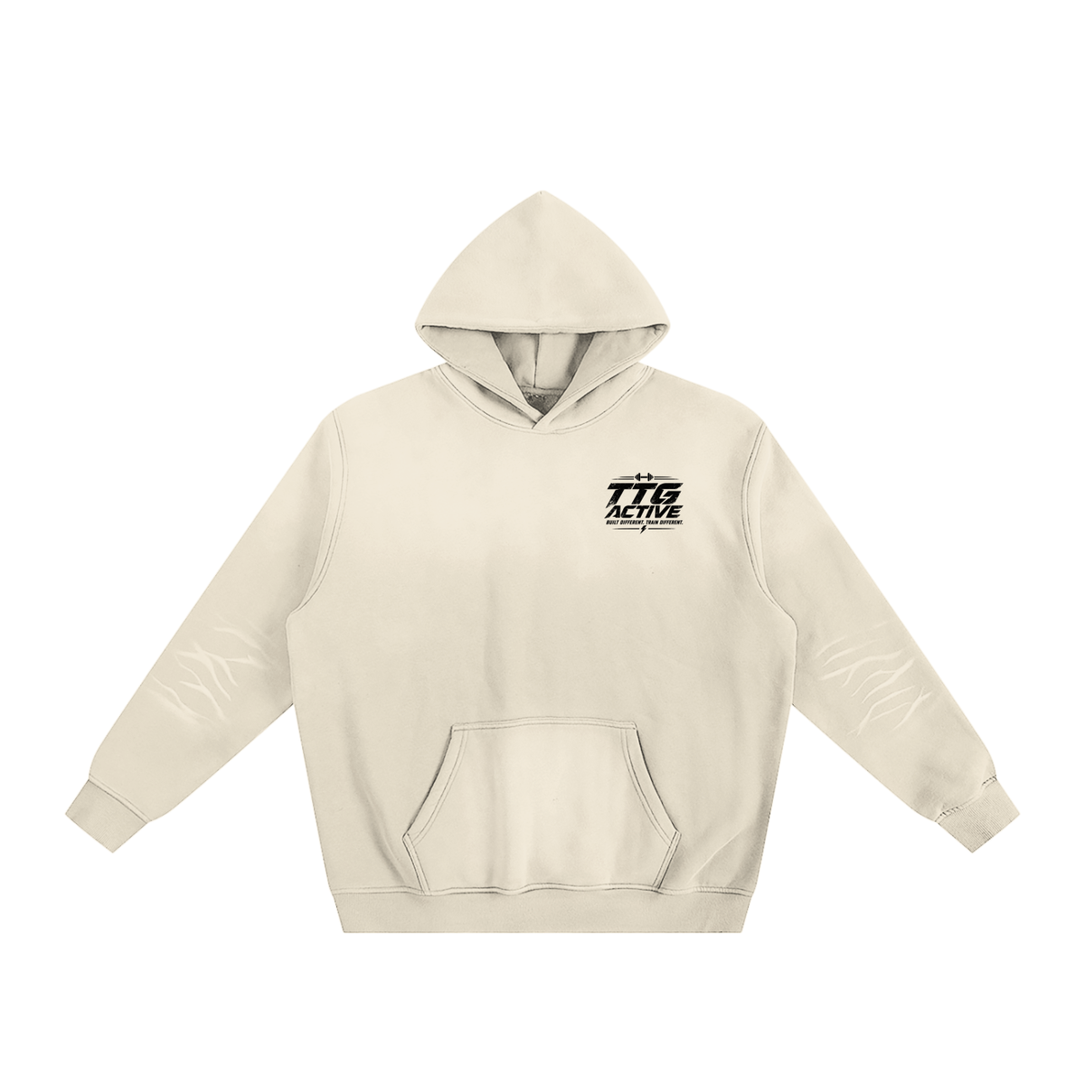 TTG Rebel – Built Different Pink Hoodie