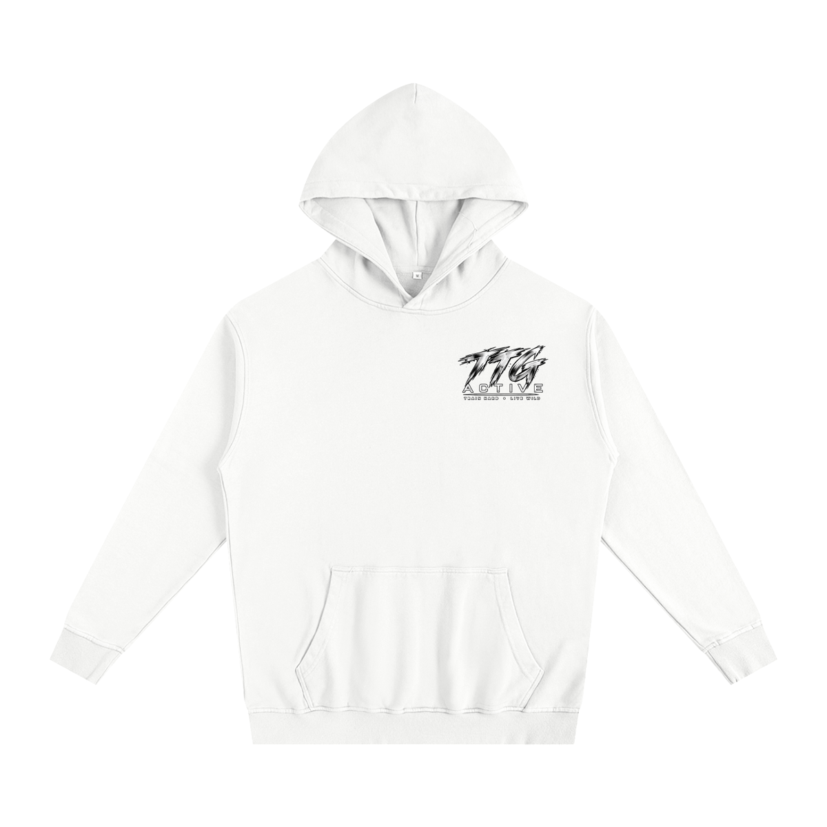 TTG Active - Train Hard Oversized  Hoodie