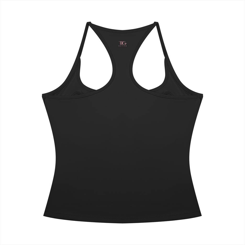 TTG Active - Midnight  Crop Yoga Tank Top